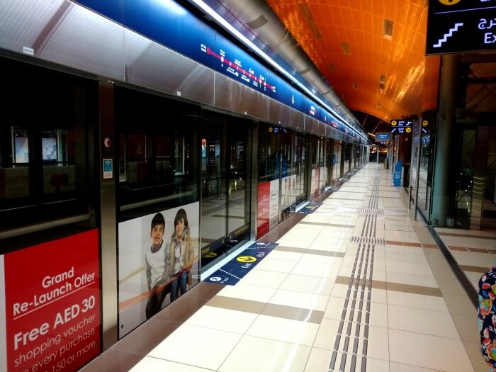 Dubai local metro