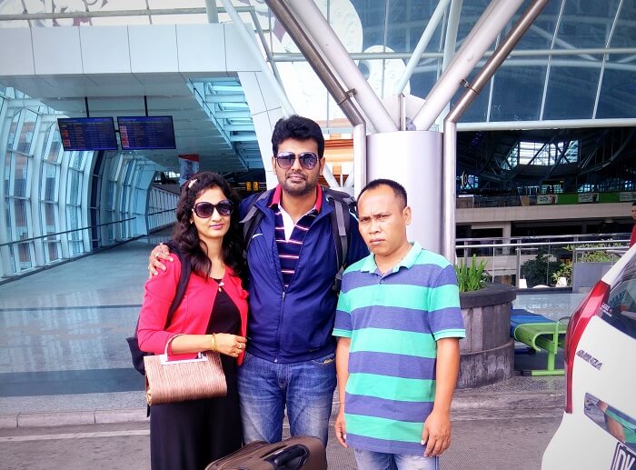 Departing from Bali Airport