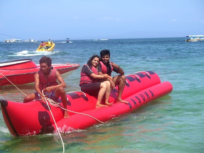 Banana Boat in Bali