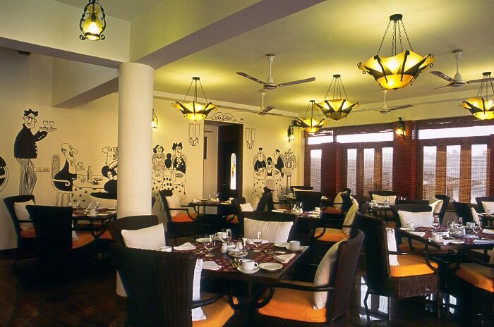 The restaurant in Lazy Lagoon is amongst the most popular restaurants in the area