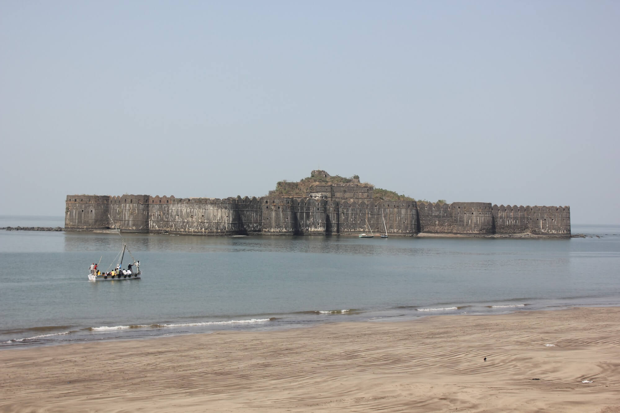 fort in water