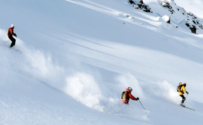 An indicative image of skiing in Phuni Valley