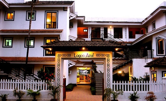 Resort Lagoa Azul is one of the most comfortable stays near Baga Beach