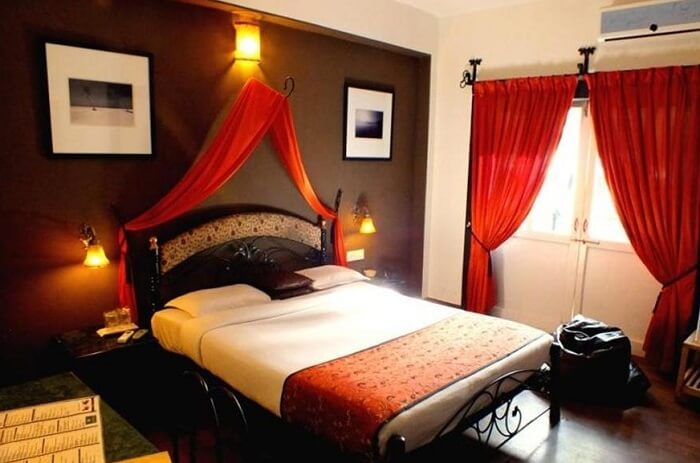 Interior of Camelot Resort are decorated artistically with warm colors