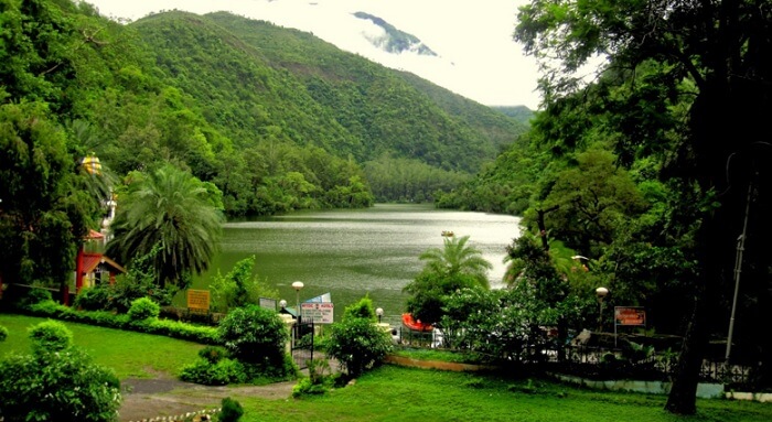 Lush greenery can be seen on a weekend getaway to Renuka Lake