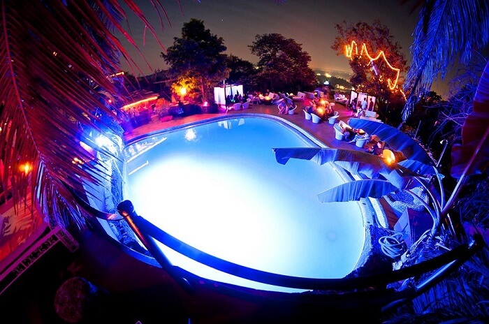 pool in club cabana