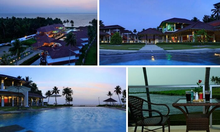 Many views from Edassery Kayal Resort in Kumarakom