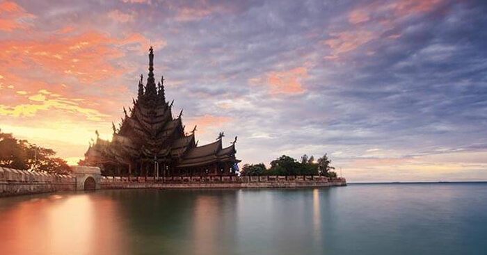 The beautiful Truth Sanctuary in Pattaya