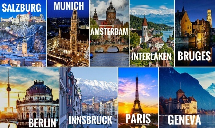 travel around europe package