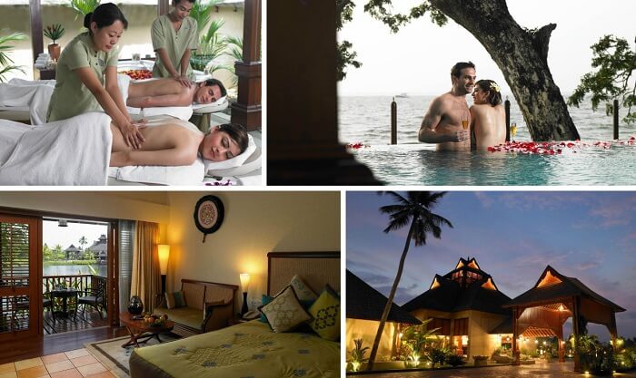 A view of the amenities at the Zuri Resort in Kumarakom