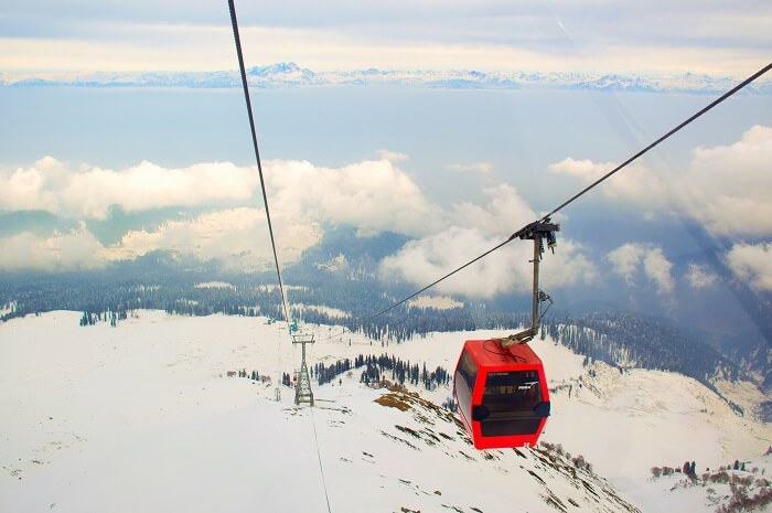 Gulmarg - gondola view