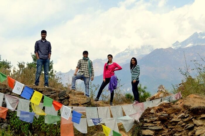 Jaskarans friends posing