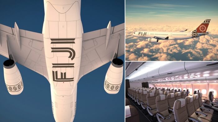 A photo collection of the new Fiji Airlines