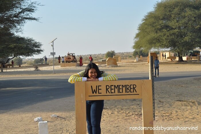 Anusha in Longewala Rajasthan