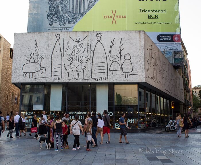 An artistic building in Spain