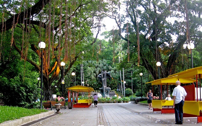 The scene at the Macau Park