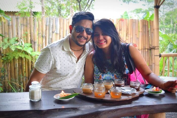 At the Coffee farms in Bali