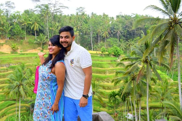 at the Coffee Farms in Bali