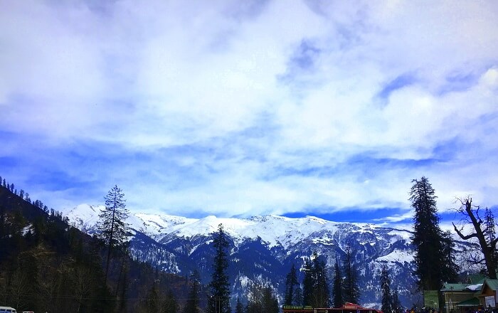 The visually breathtaking Solang Valley, Manali