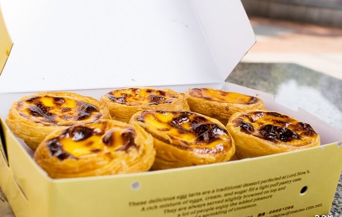 Portuguese Egg Tart from Lord Stow’s Bakery