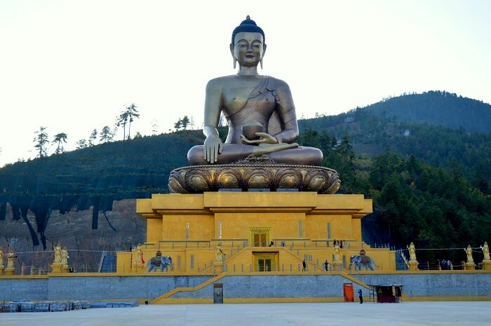 Statue of Buddha in Bhutan