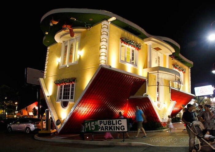 An upside down building in Canada