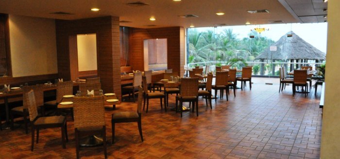 the lavish restaurant at country club jade beach resort, one of the prominent chennai beach resorts