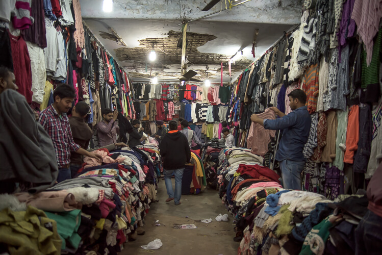 a shop in Sarojini Nagar Market