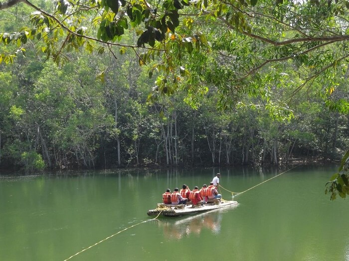Boating at Neyyar Dam is one of the popular things to do in Trivandrum