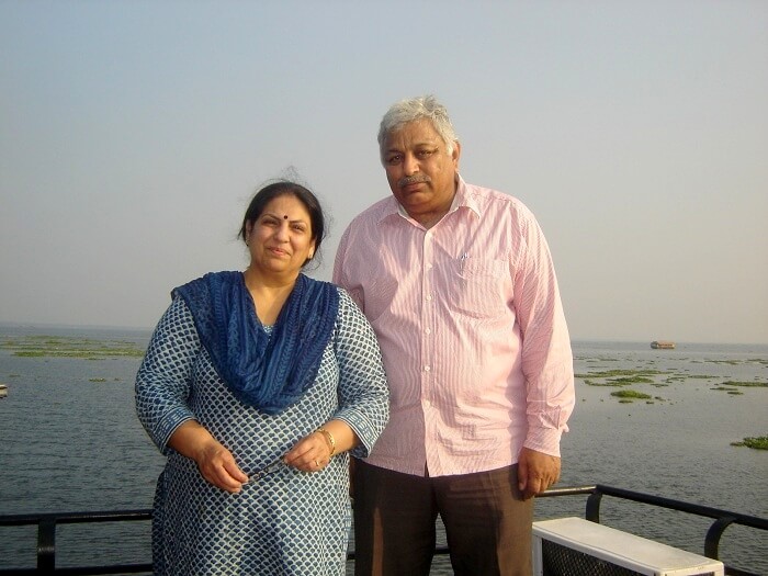 Jiten and his wife