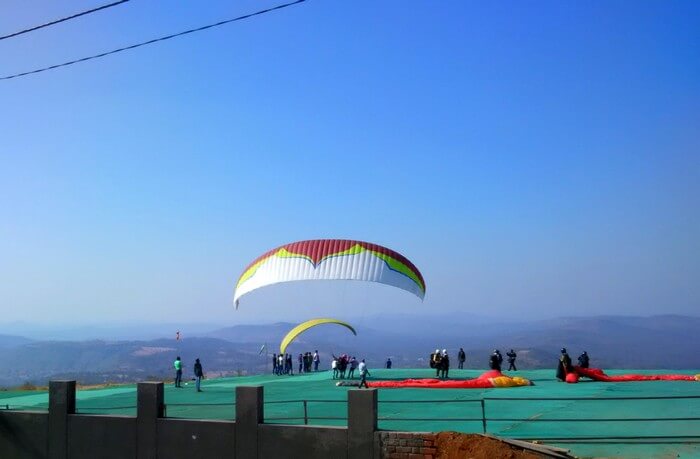 Paragliding in Satpura