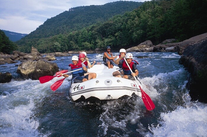 One of the deadliest rapids near Kaudiyala