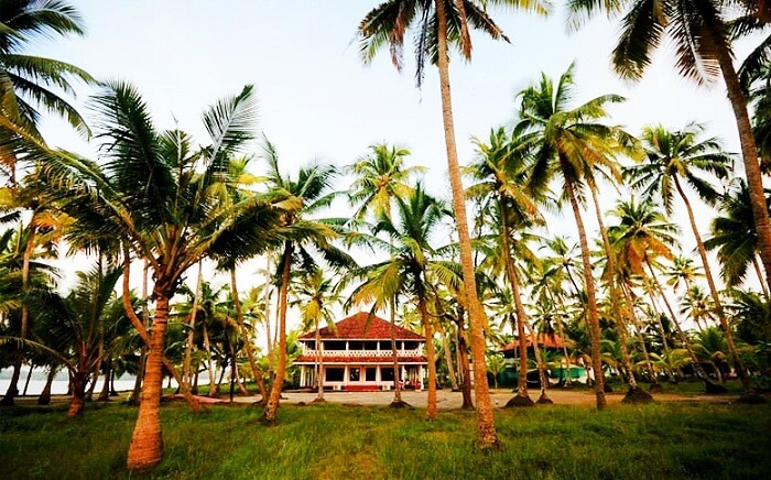 Michaels Land Resort - one of the most secluded resorts in Cochin - is set amidst tall coconut trees