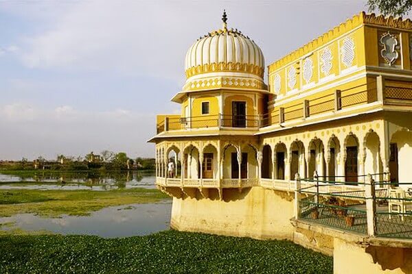 A viewing point from the galleries of Roop Mahal in Pushkar