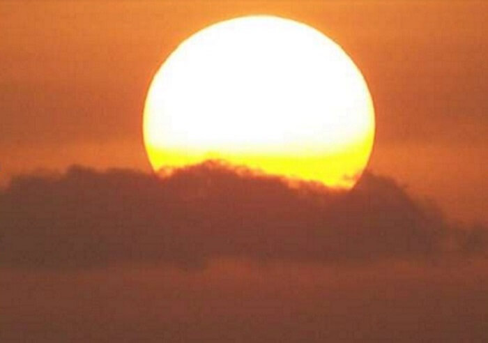 awe-inspiring sunset in Mount Abu