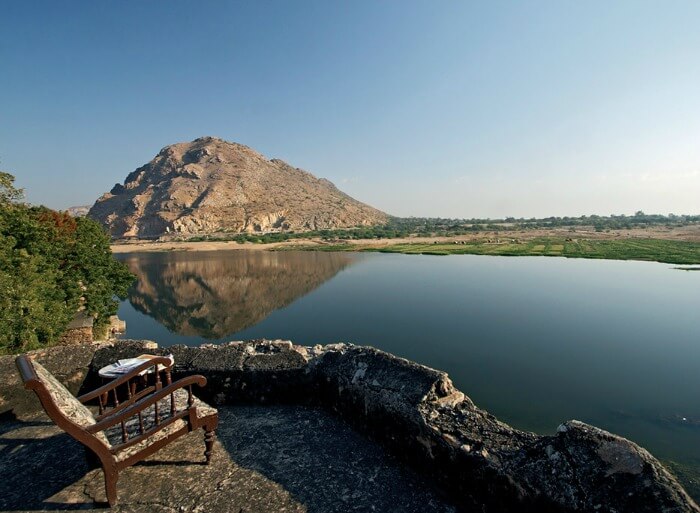 The glorious views of the Banas River near Abu Road