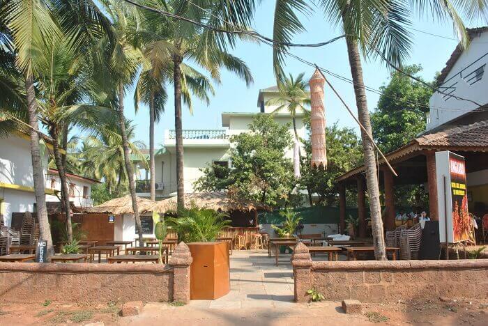 The beach shacks of North Goa