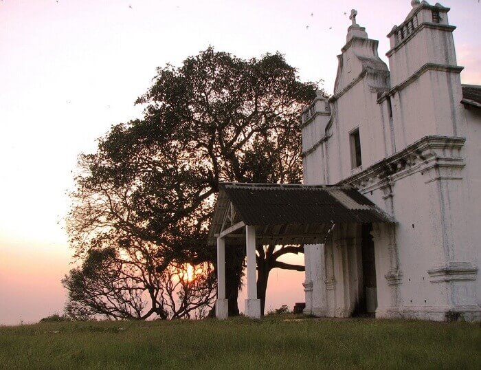 The haunted and famous church of South Goa
