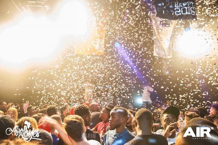 Huge crowd at one of the most happening events of Amsterdam nightlife
