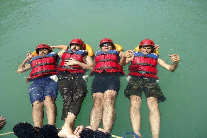 Lose yourself while body surfing in Rishikesh
