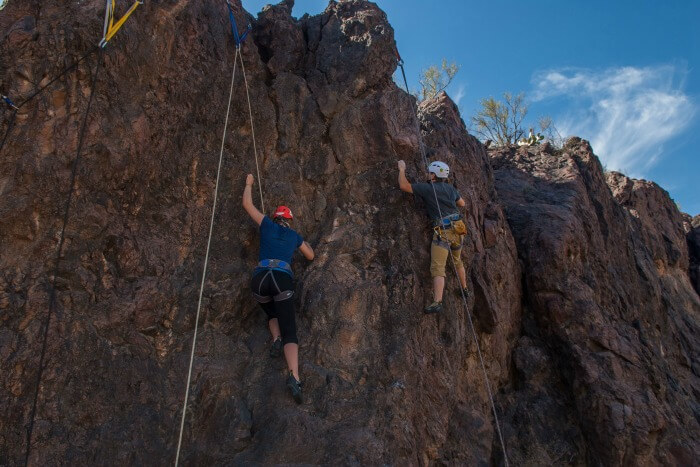 Enjoy rock climbing in Rishikesh