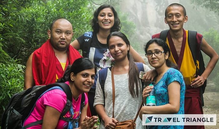 People traveling through TravelTriangle in McLeodganj