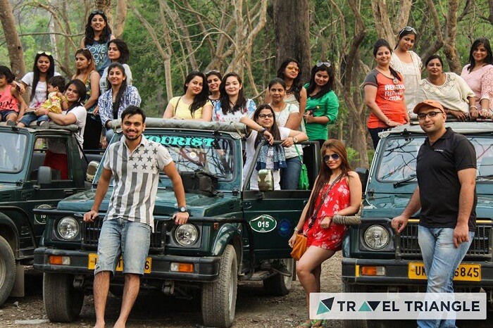 All girls trip Jungle Safari in Jim Corbett