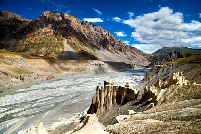 A view of the gorgeous Spiti Valley