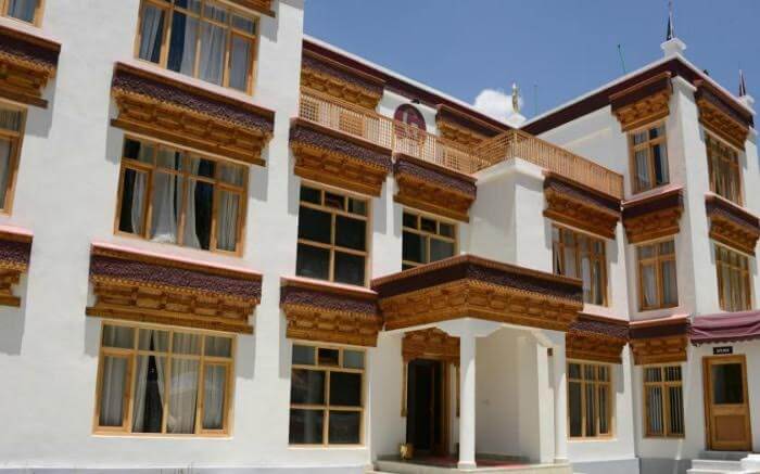 Facade of Gomang Boutique Resort In Leh Ladakh