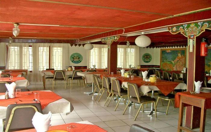 Restaurant of Hotel Shambhala