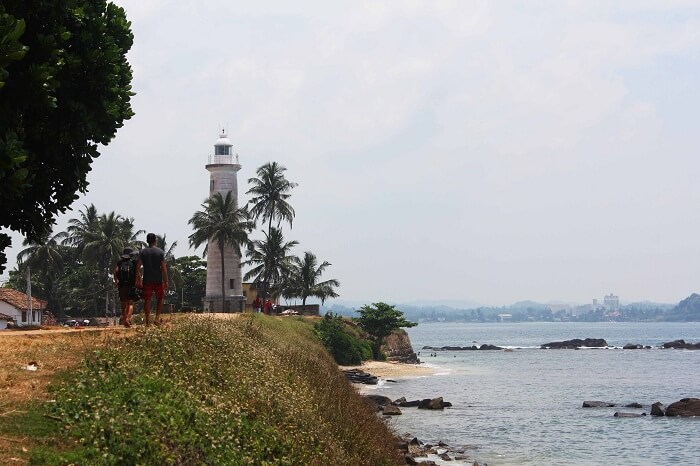 Huge lighthouse in Columbo