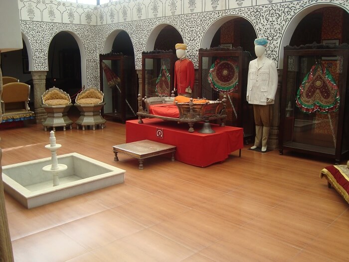 Some exhibits on display at Kangra Art Museum in Dharamshala