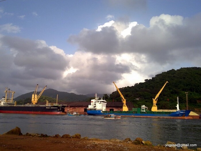 The placid dock of Karwar - one of the offbeat tourist spots in Karnataka