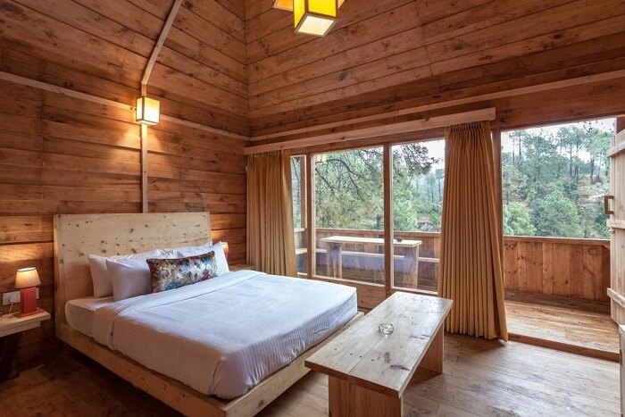 room view of the tree house resort